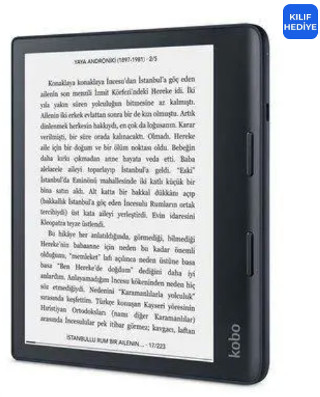 Kobo Sage 8″ E Kitap Okuyucu
