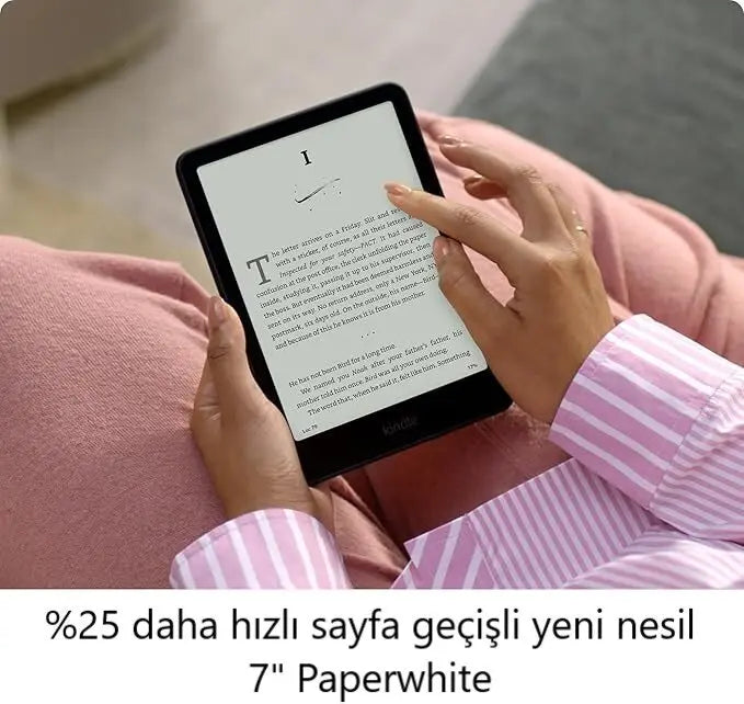 Amazon Kindle 7″ Paperwhite 2024 Signature Edition 32 GB E Kitap Okuyucu Reklamsız