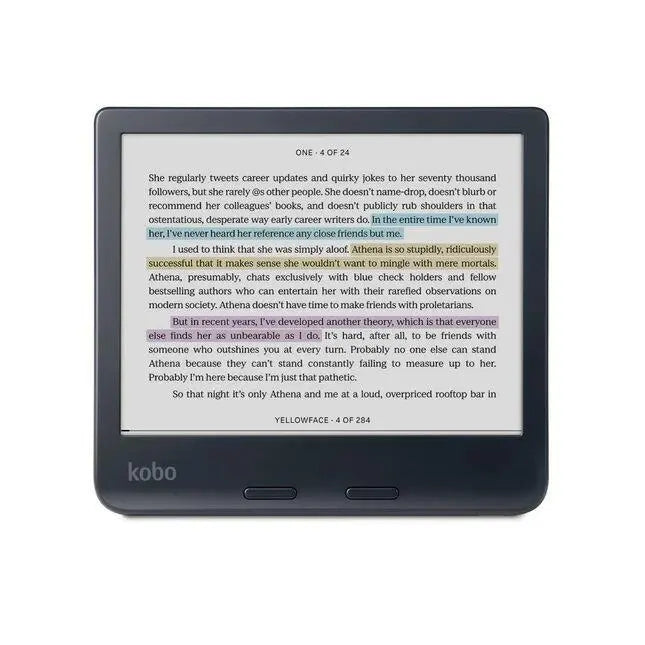 Kobo Libra Colour Siyah Notebook Kılıf ve Kalem Paketi