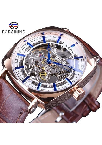 1006 FORSINING 242L Men's Sport Watches Automatic Mechanical Noctilucent Skeleton Waterproof Watch For Men Relogio Masculino Sale