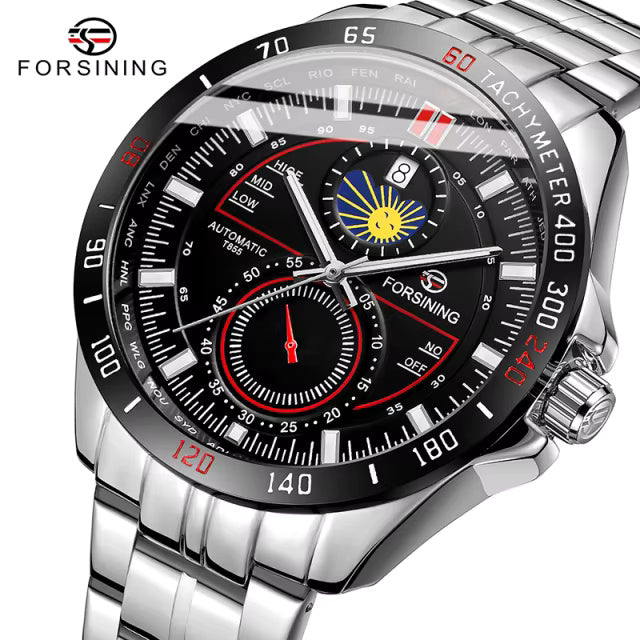 1031 Forsining 393A Luxury Relojes Quality Fashion Wrist Mans Outsider Waterproof Montre Recommend Automatic Mechanical Watch For Men