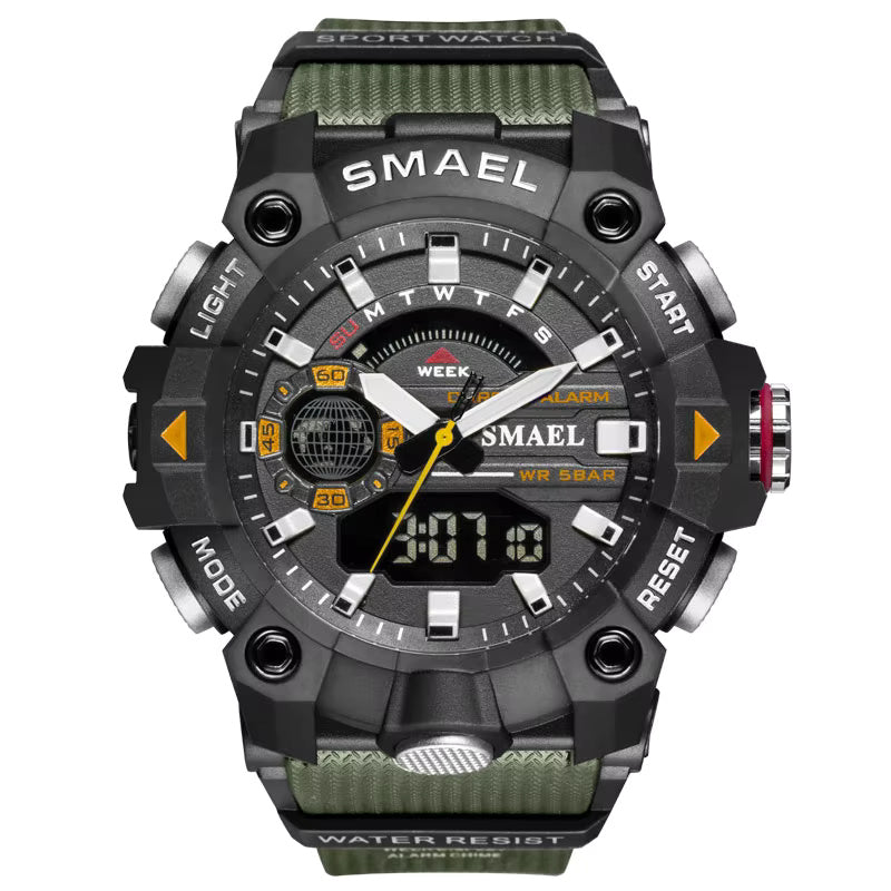 1064 2025 SMAEL 8110 Sports Watches Men LED Watches New 50m Waterproof Digital Watches Shockproof Sports Watches for Men Electrionic
