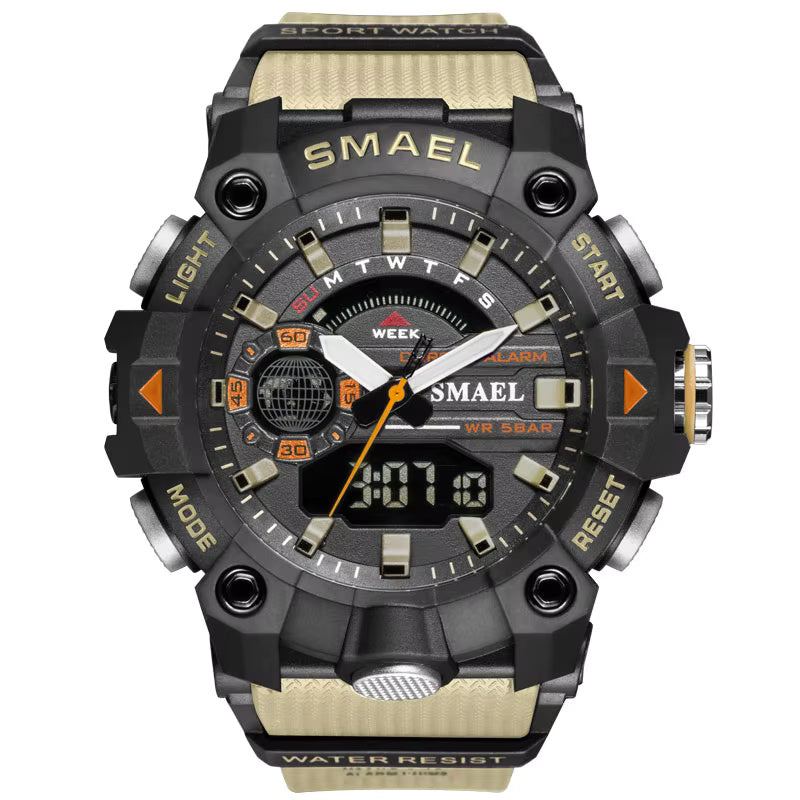 1064 2025 SMAEL 8110 Sports Watches Men LED Watches New 50m Waterproof Digital Watches Shockproof Sports Watches for Men Electrionic