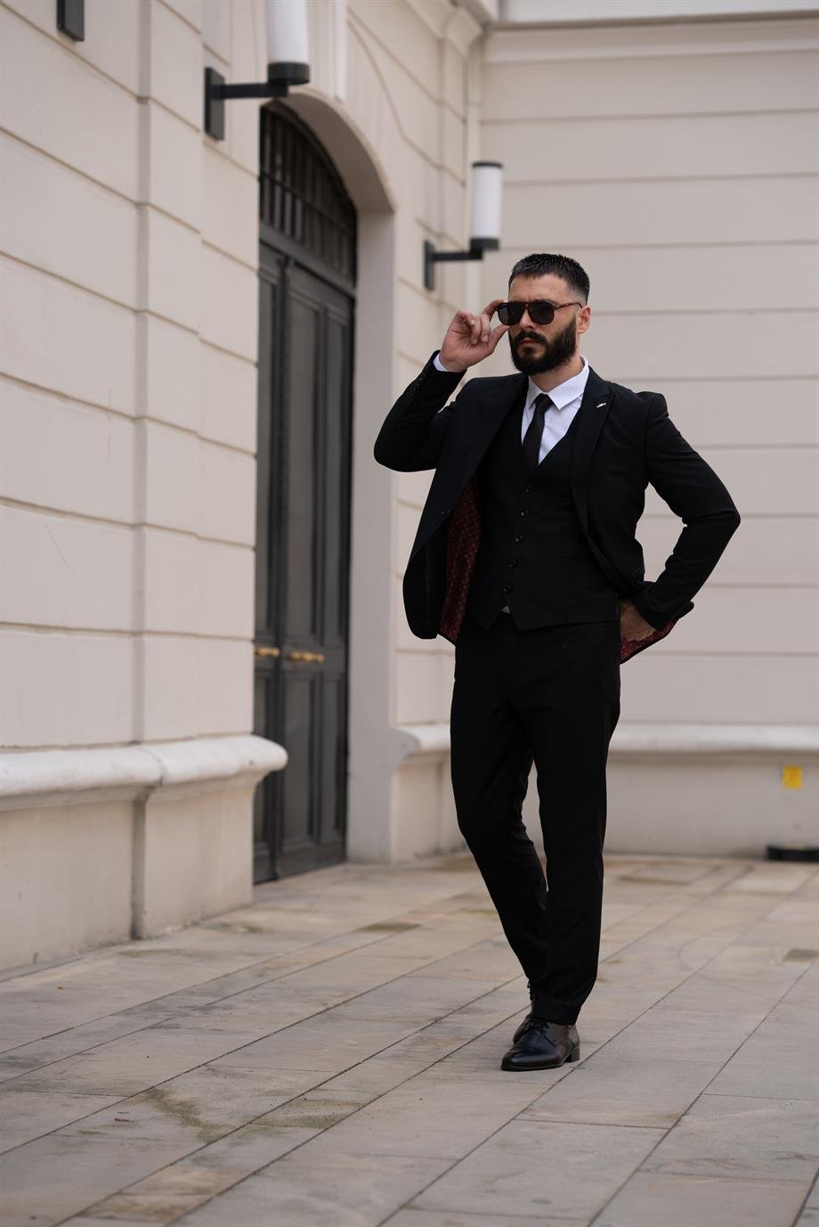 Suit Black Italian Cut - Slım Fit SD4959