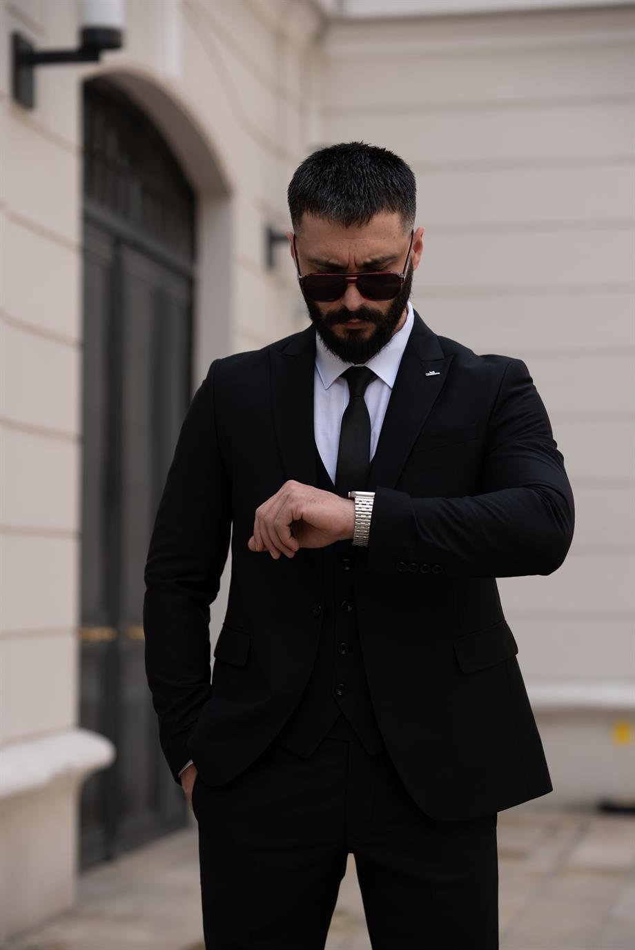 Suit Black Italian Cut - Slım Fit SD4959
