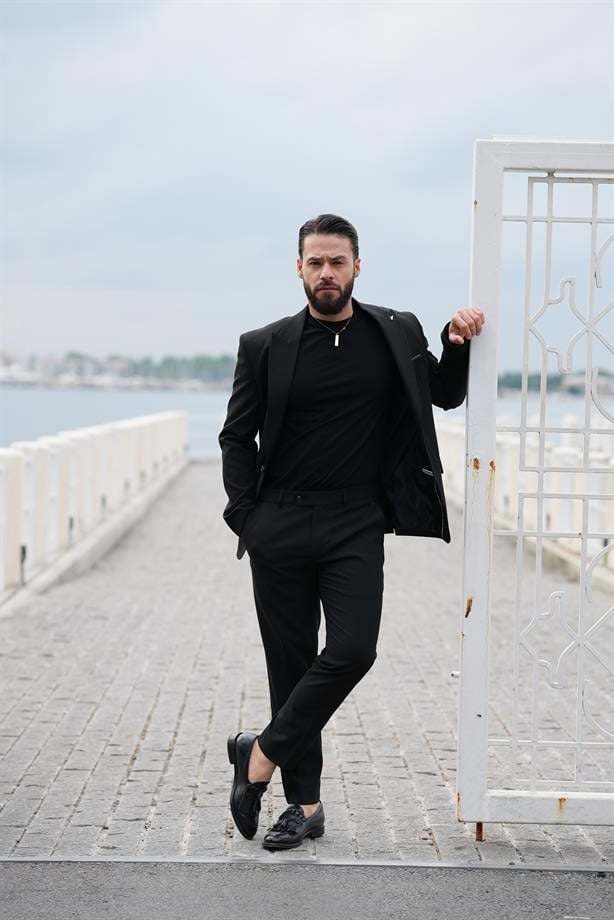 Suit Black Italian Cut - Slım Fit SD4963
