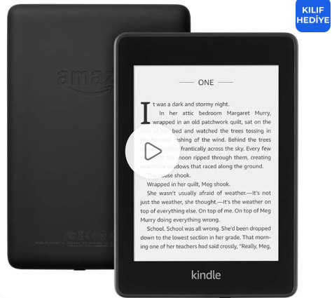 Amazon Kindle Paperwhite 4 Sertifikalı, Yenilenmiş ve 1 Yıl Garantili (Kılıf Hediye)
