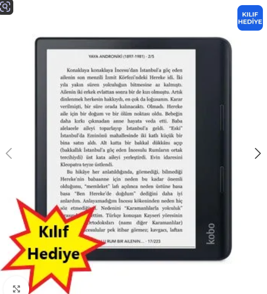 Kobo Sage 8″ E Kitap Okuyucu