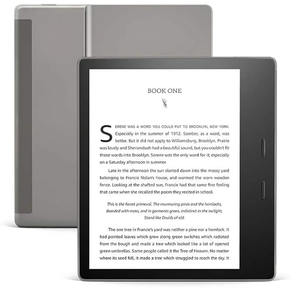 Amazon Kindle 10. Nesil Oasis 8 GB Sertifikalı, Yenilenmiş ve 1 Yıl Garantili
