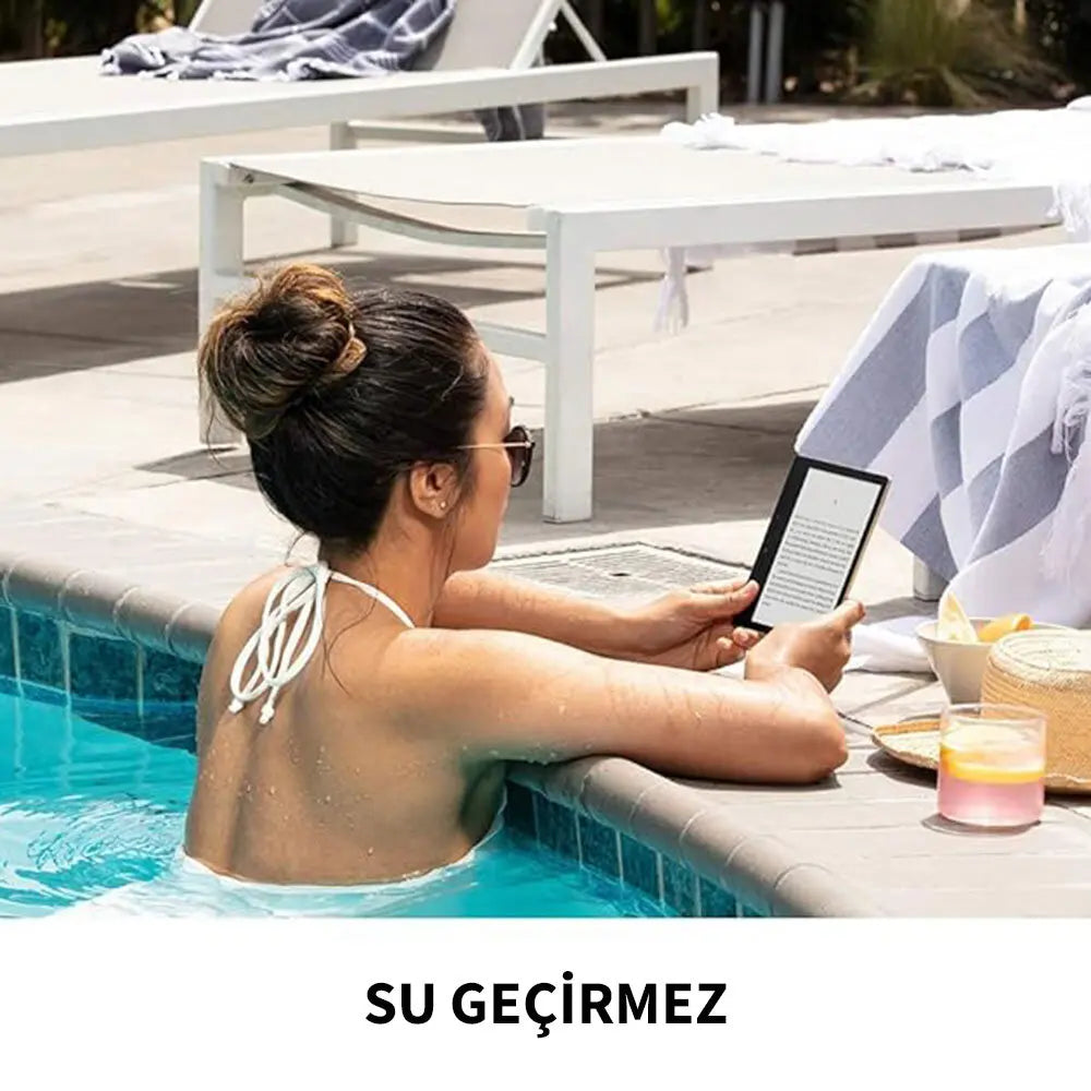 Amazon Kindle 10. Nesil Oasis 8 GB Sertifikalı, Yenilenmiş ve 1 Yıl Garantili