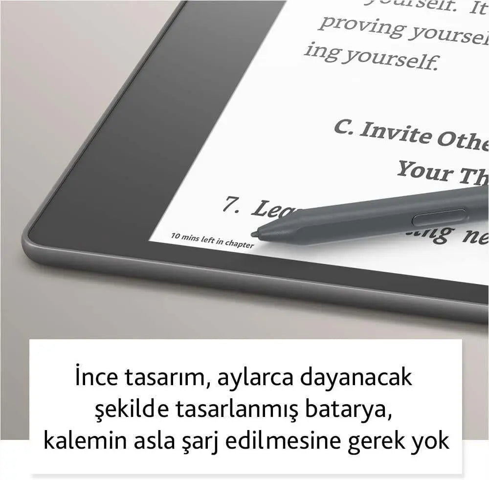 Amazon Kindle Scribe 2022 E Kitap Okuyucu Standart Pen 16 Gb