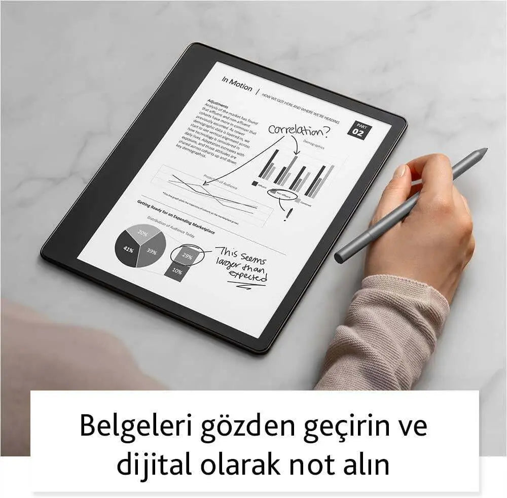 Amazon Kindle Scribe 2022 E Kitap Okuyucu Standart Pen 16 Gb
