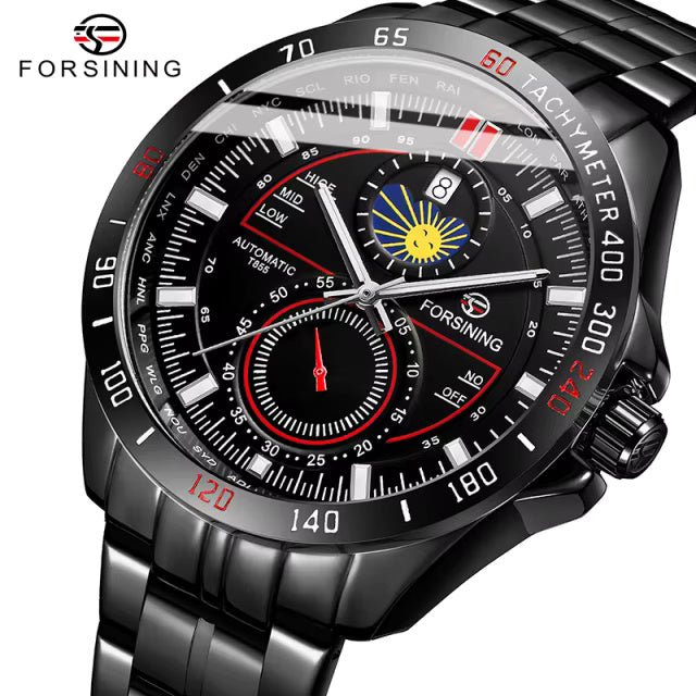 1031 Forsining 393A Luxury Relojes Quality Fashion Wrist Mans Outsider Waterproof Montre Recommend Automatic Mechanical Watch For Men