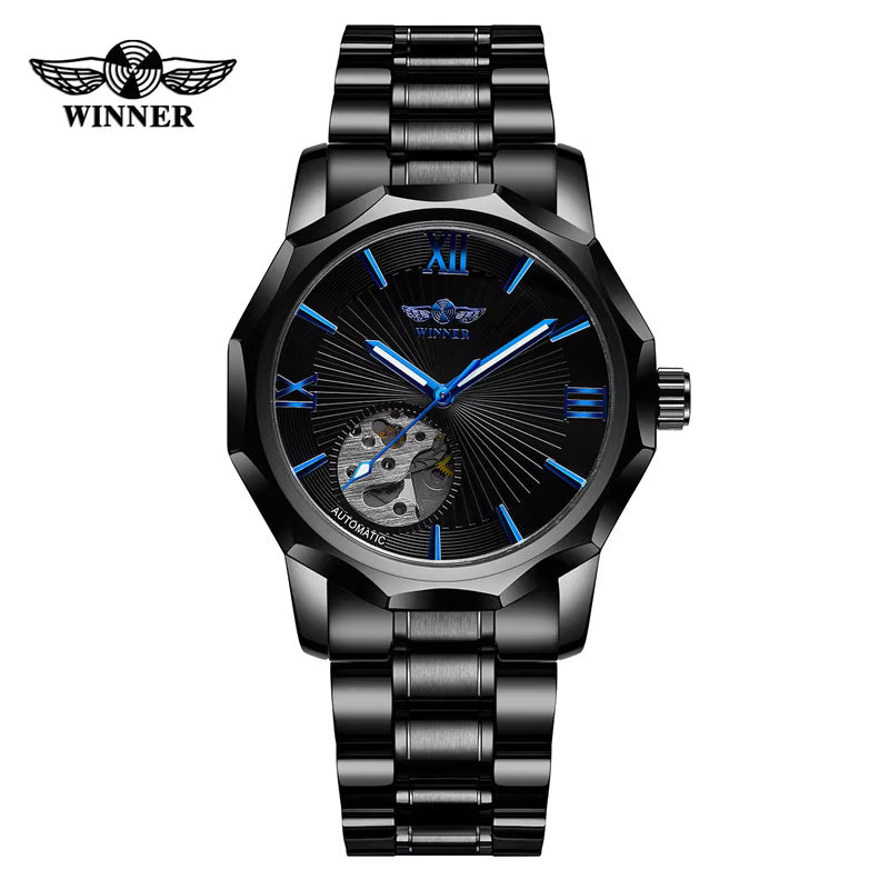 1044 Winner 199B High Quality Automatic Mechanical Movement Male Watch Round Waterproof Original china watches for men