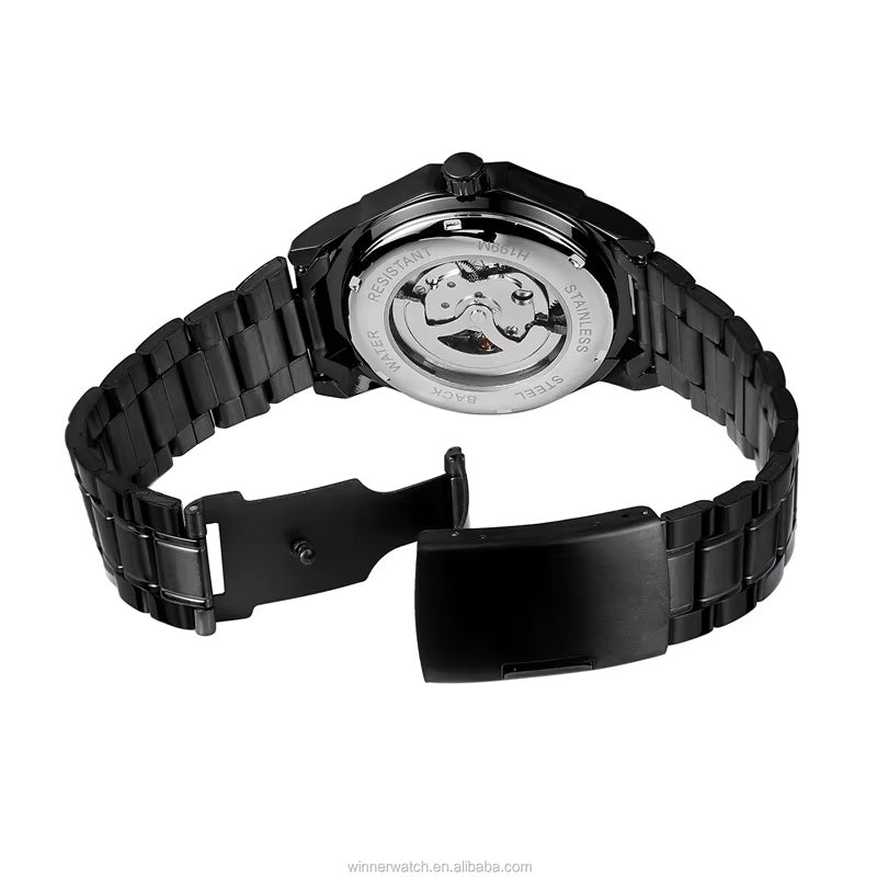 1044 Winner 199B High Quality Automatic Mechanical Movement Male Watch Round Waterproof Original china watches for men